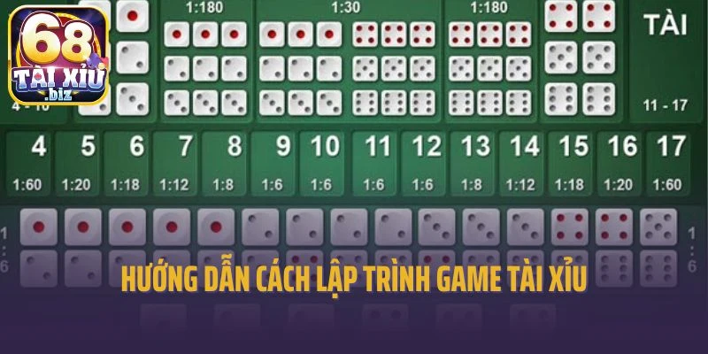 Hướng dẫn cách lập trình game tài xỉu hiệu quả