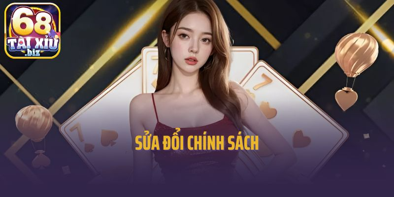 Sửa đổi chính sách