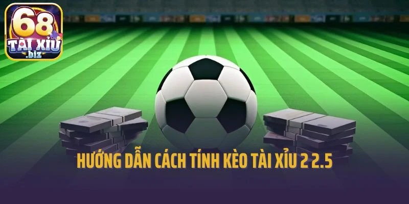 Hướng dẫn cách tính kèo tài xỉu 2 2.5