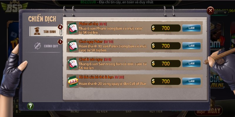 Đánh giá B52 - Tổng quan trang game siêu uy tín