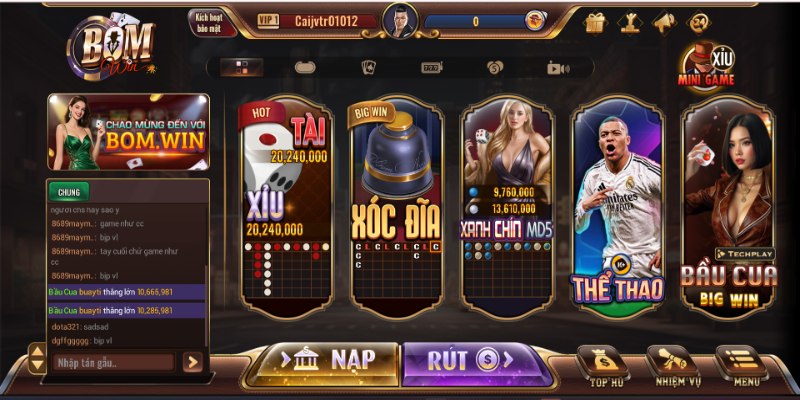 Đánh giá BOMWIN - Trang web chất lượng đảm bảo