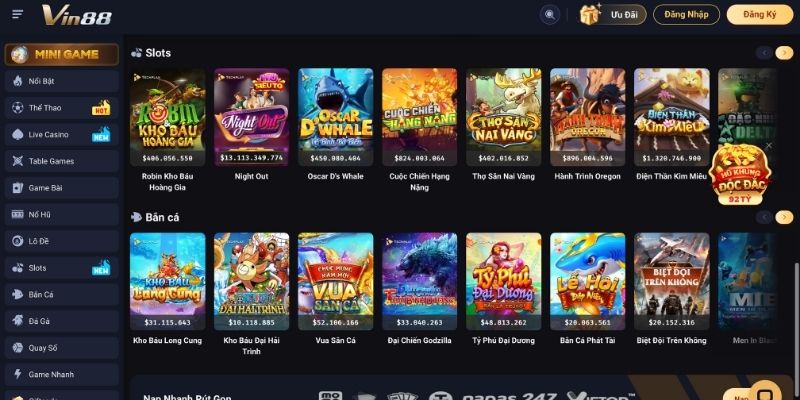 Sân chơi có dịch vụ bảo mật chất lượng 